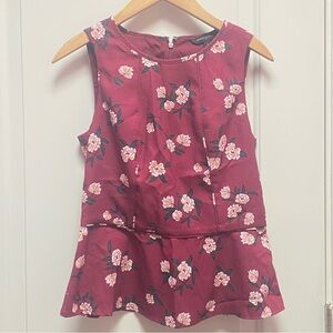 banana republic | floral blouse top
